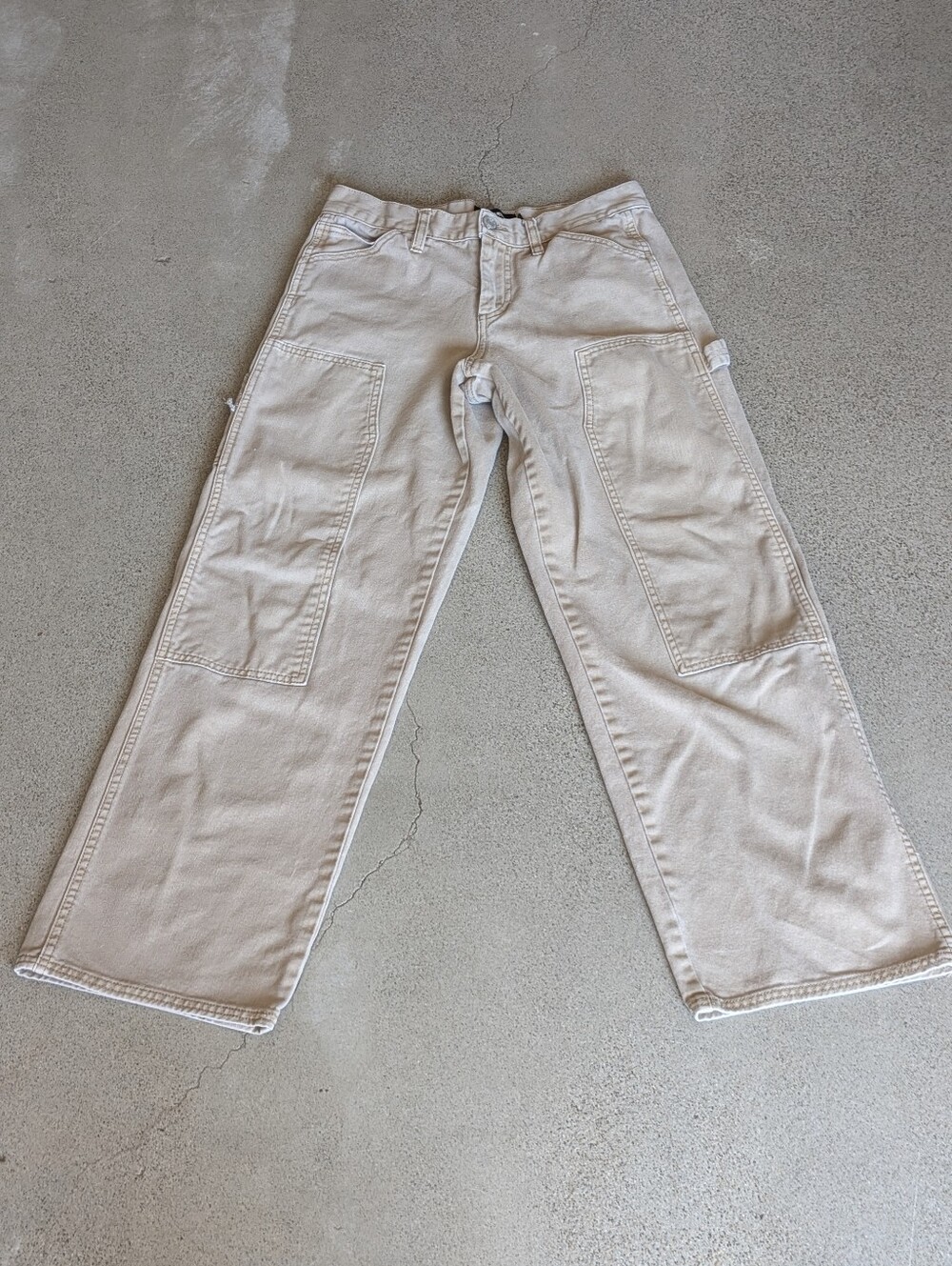 RSQ Boys Beige Cargo Pants